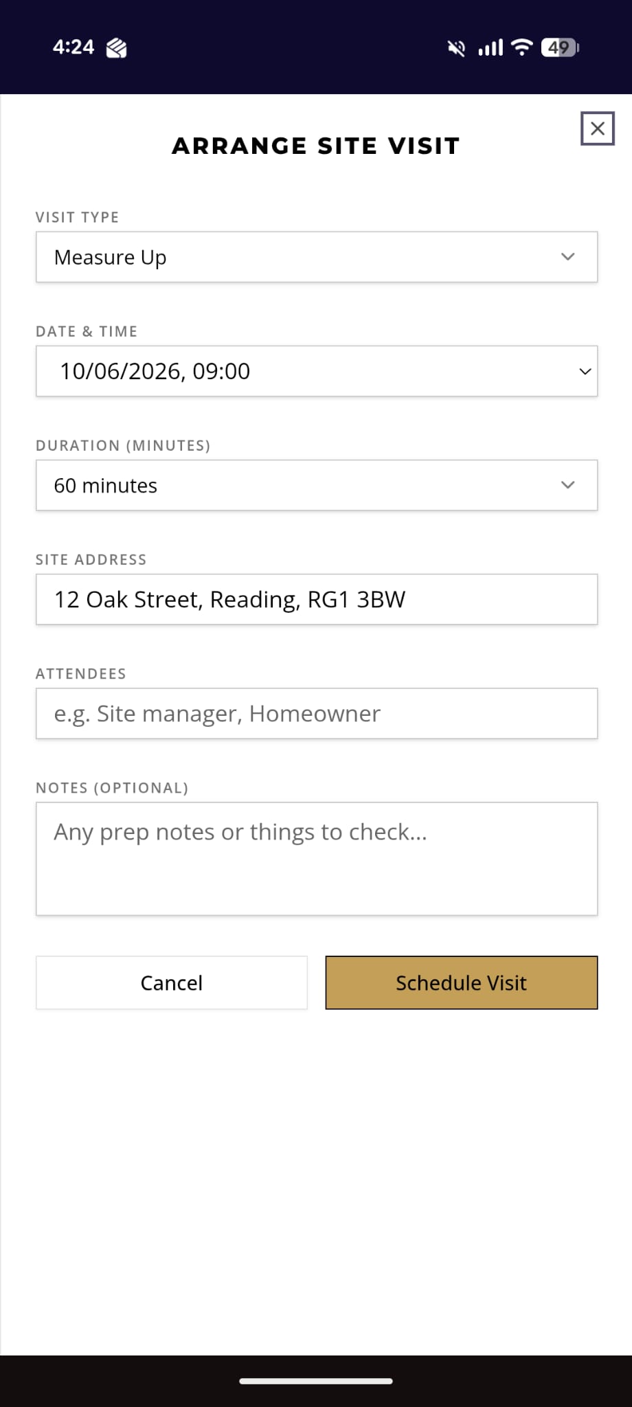 Protect your margin — BuildHub app screenshot